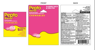 1903-1 (2511903113   Pepto Bismol Chewable   1903 1)